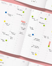 Load image into Gallery viewer, Time-block / Dusty Pink, Time-block / Midnight Blue
